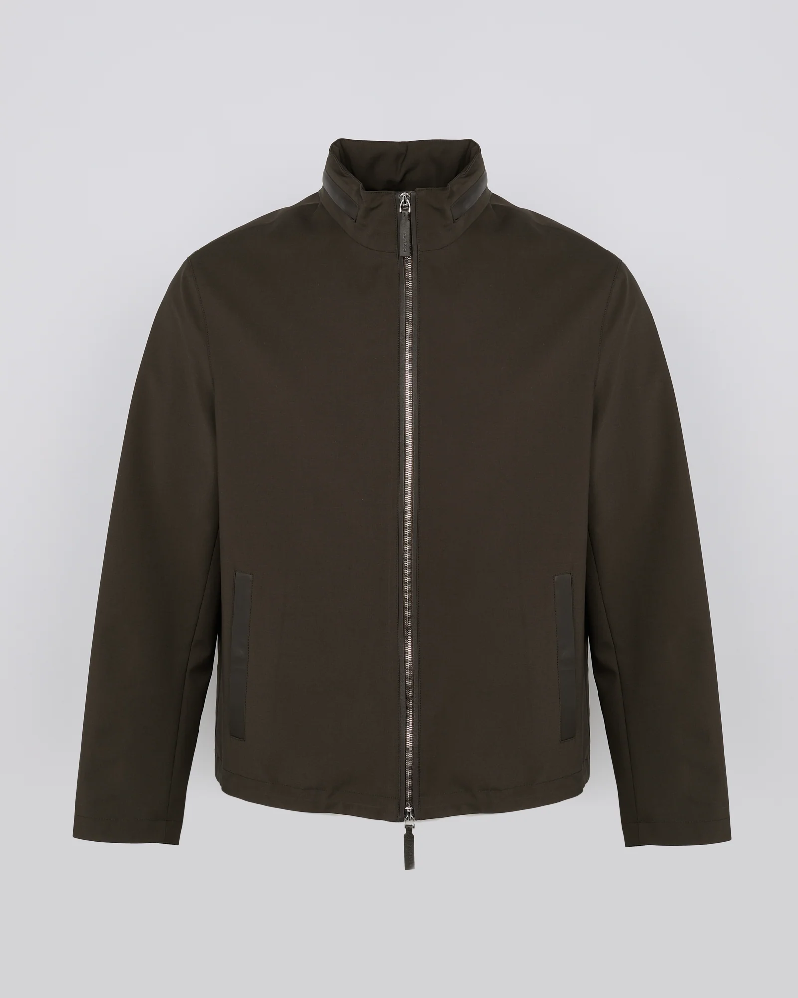 Waterproof hooded lambskin jacket with jersey lining – Image 5