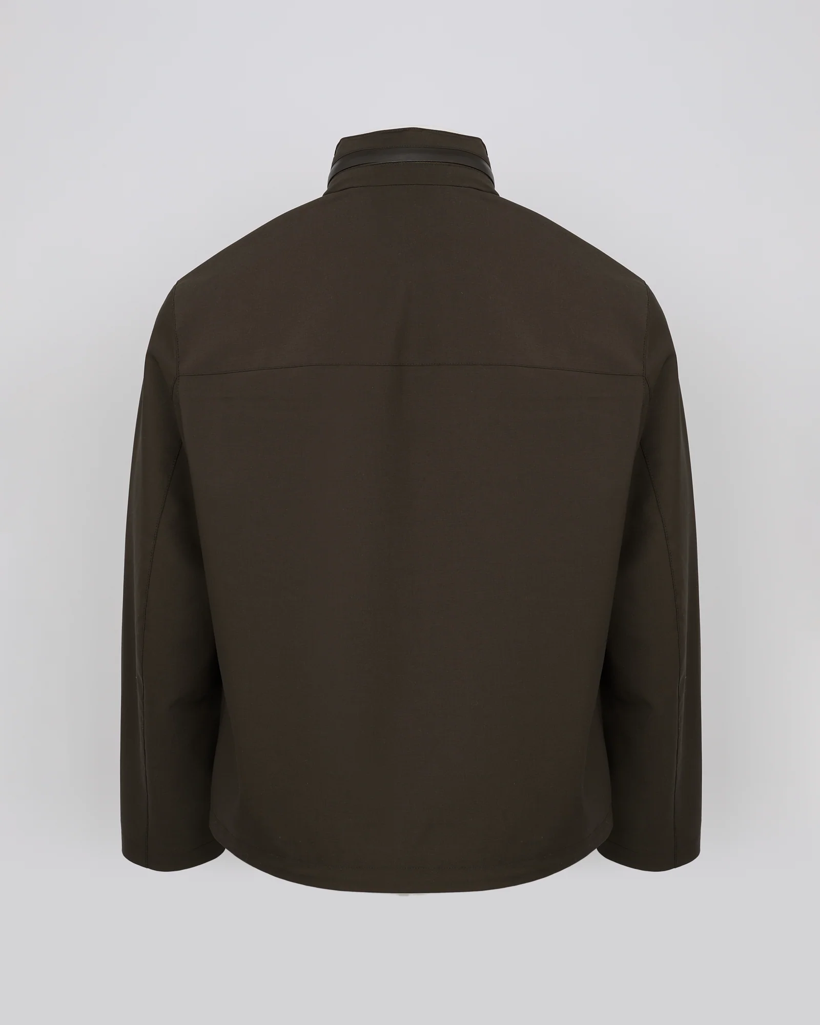 Waterproof hooded lambskin jacket with jersey lining – Image 6