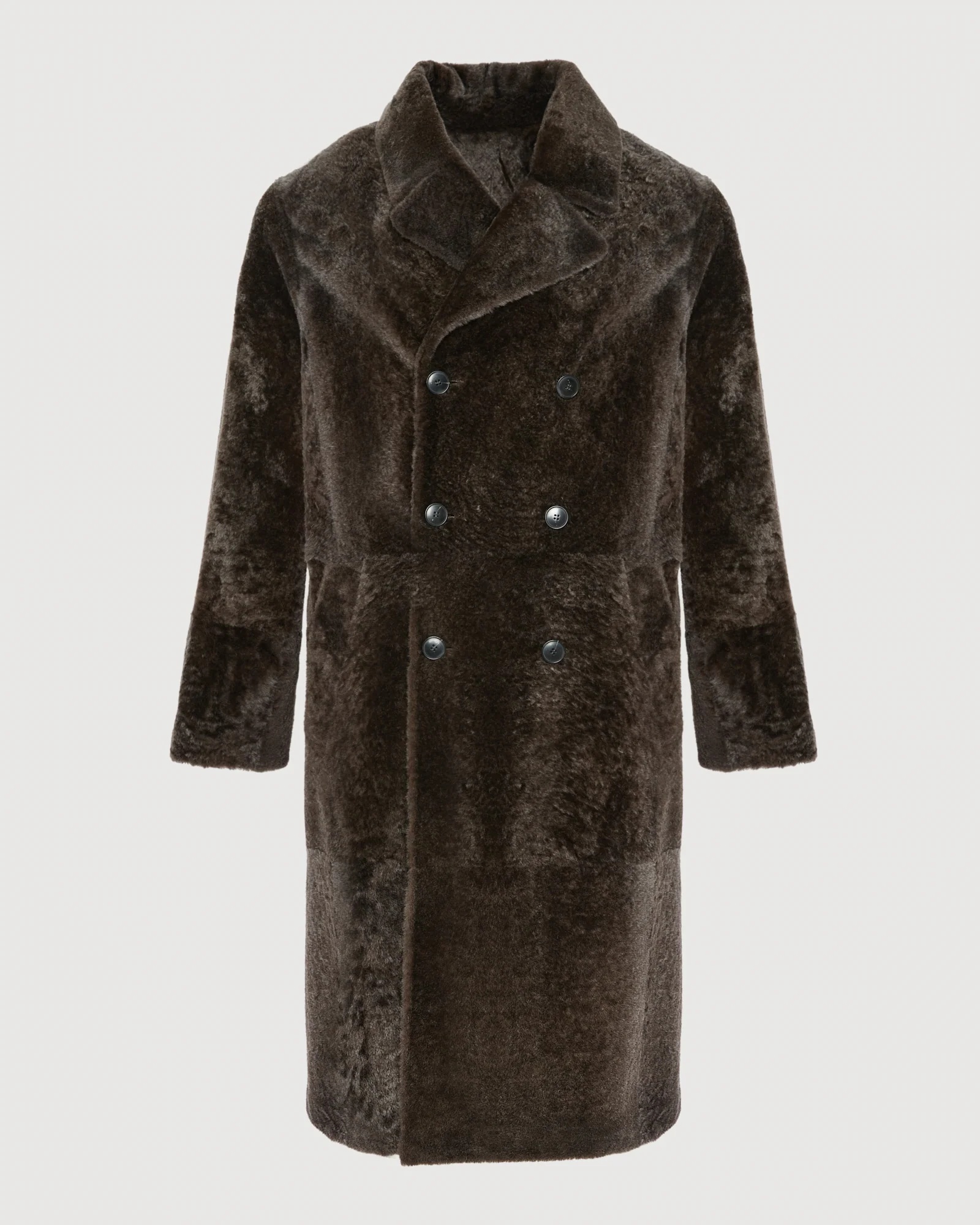 7/8 coat in Lacon shearling lambskin – Image 6