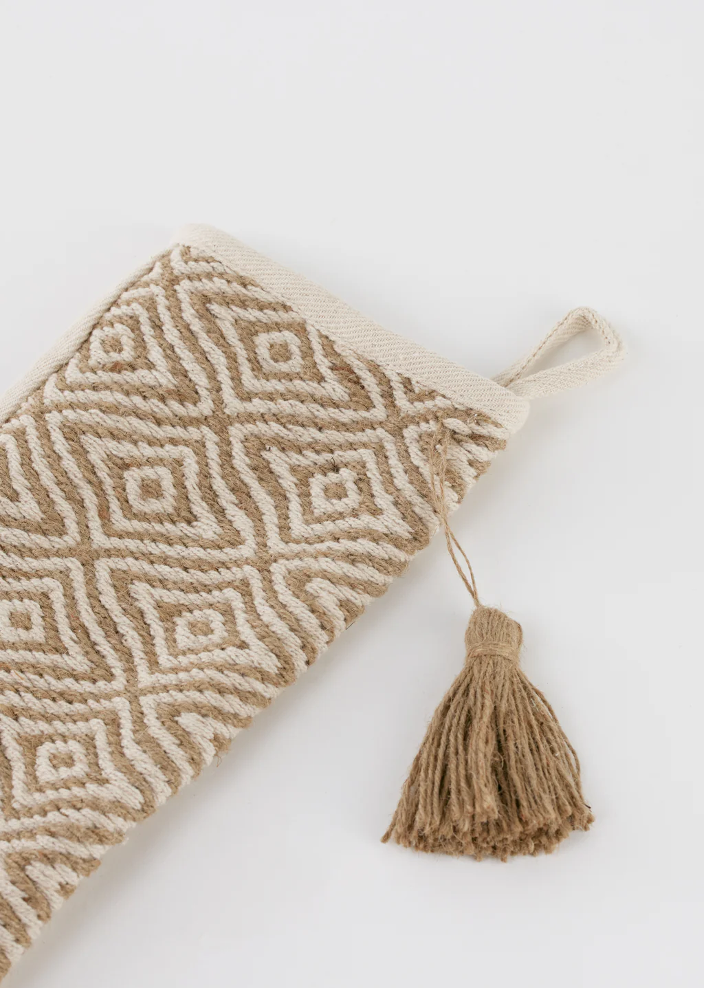 Bas de Noël en jute et coton – Image 2