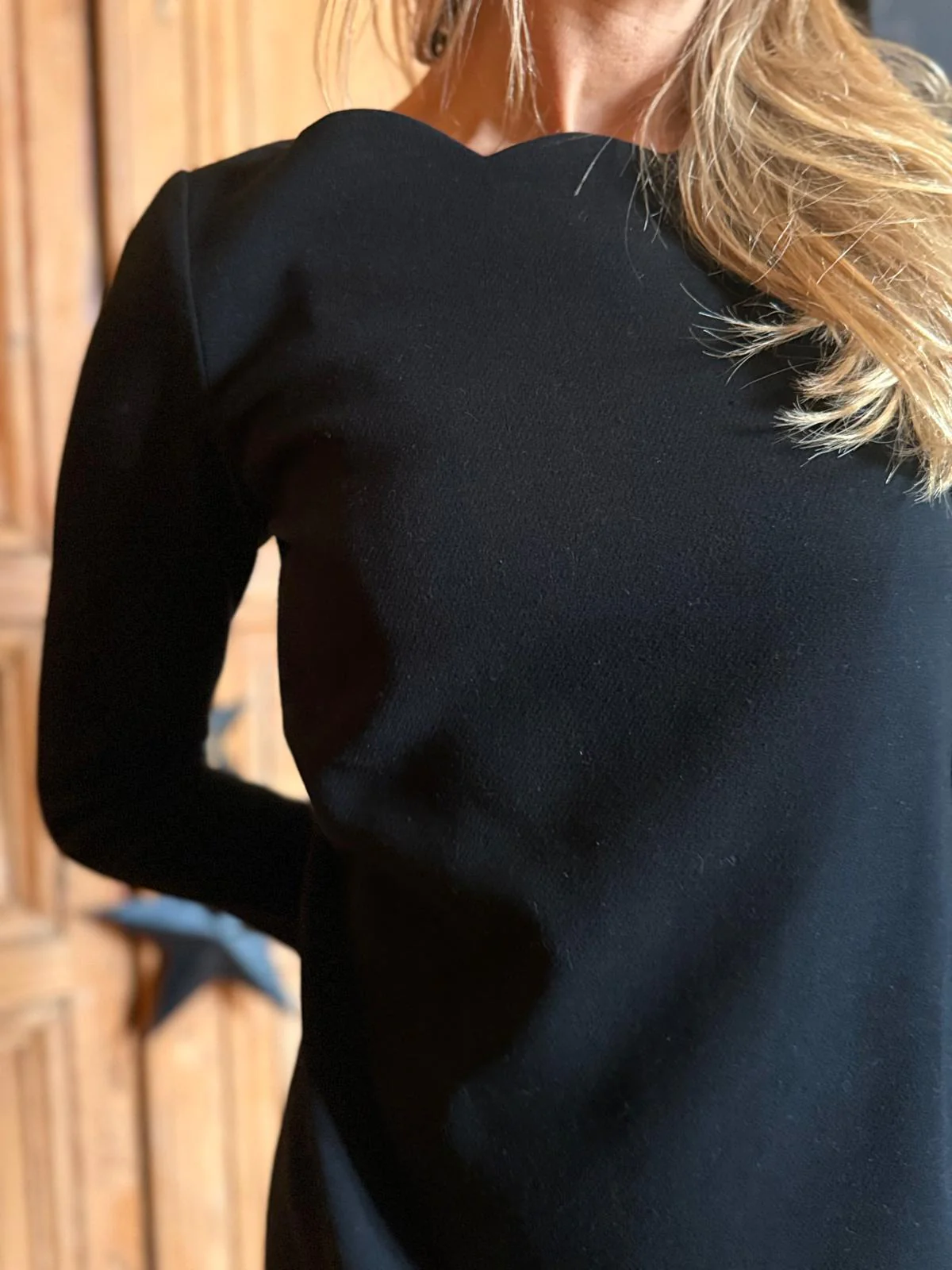 CLAUDIE PIERLOT - ROBE HIVER NOIRE T.36 – Image 9